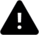 Warning icon indicating potential system failure