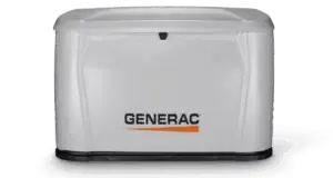Generac standby whole-home generator unit for residential backup power