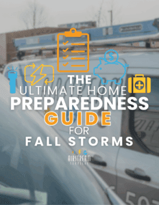 Airstream Services HVAC and plumbing service van parked in Middle Tennessee. The Ultimate Home Preparedness Guide for Fall Storms by Airstream Services